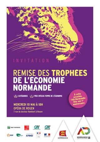 Invitation aux Trophées de l'Economie Normandie