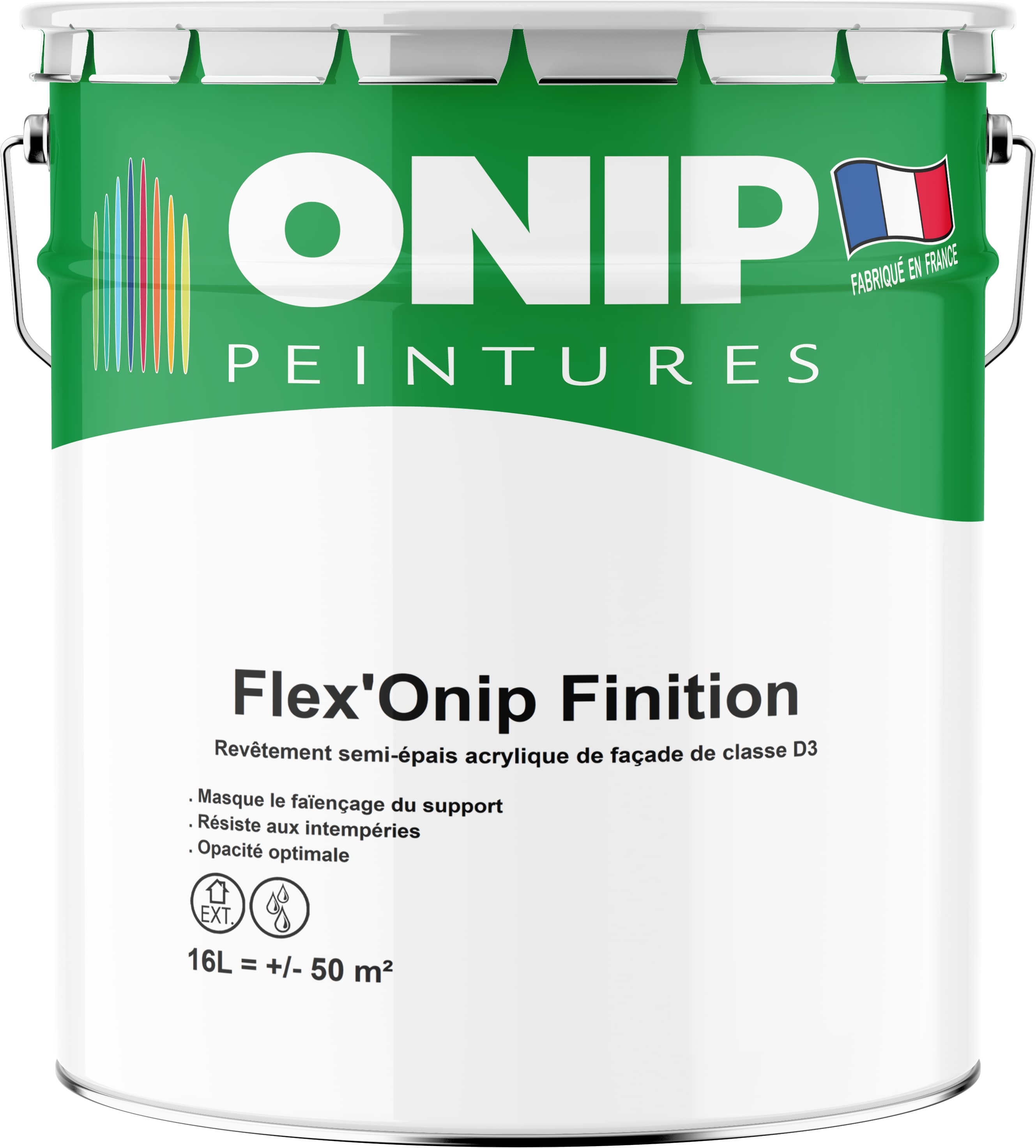 Peinture de finition satinée pour bois : Microsoie Onip