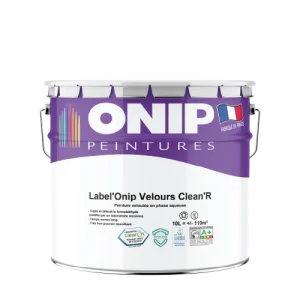peinture de finition label onip velours clean r