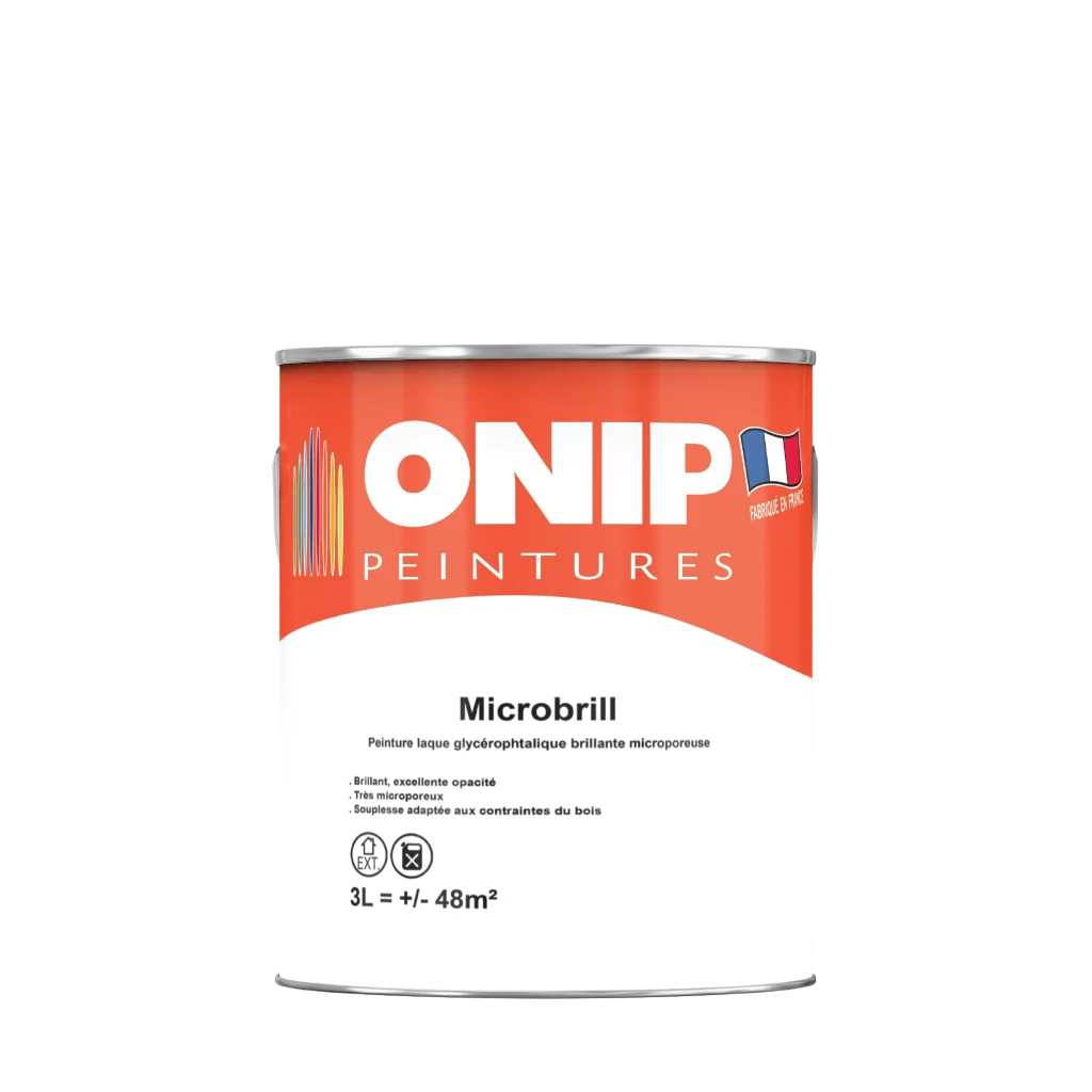 peinture finition brillante boiseries microbrill