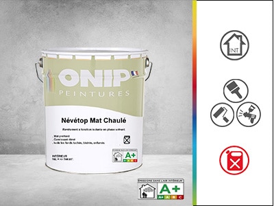 peinture nevetop mat chaulé