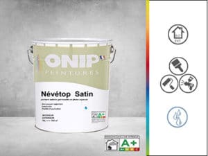 peinture satinée nevetop satin