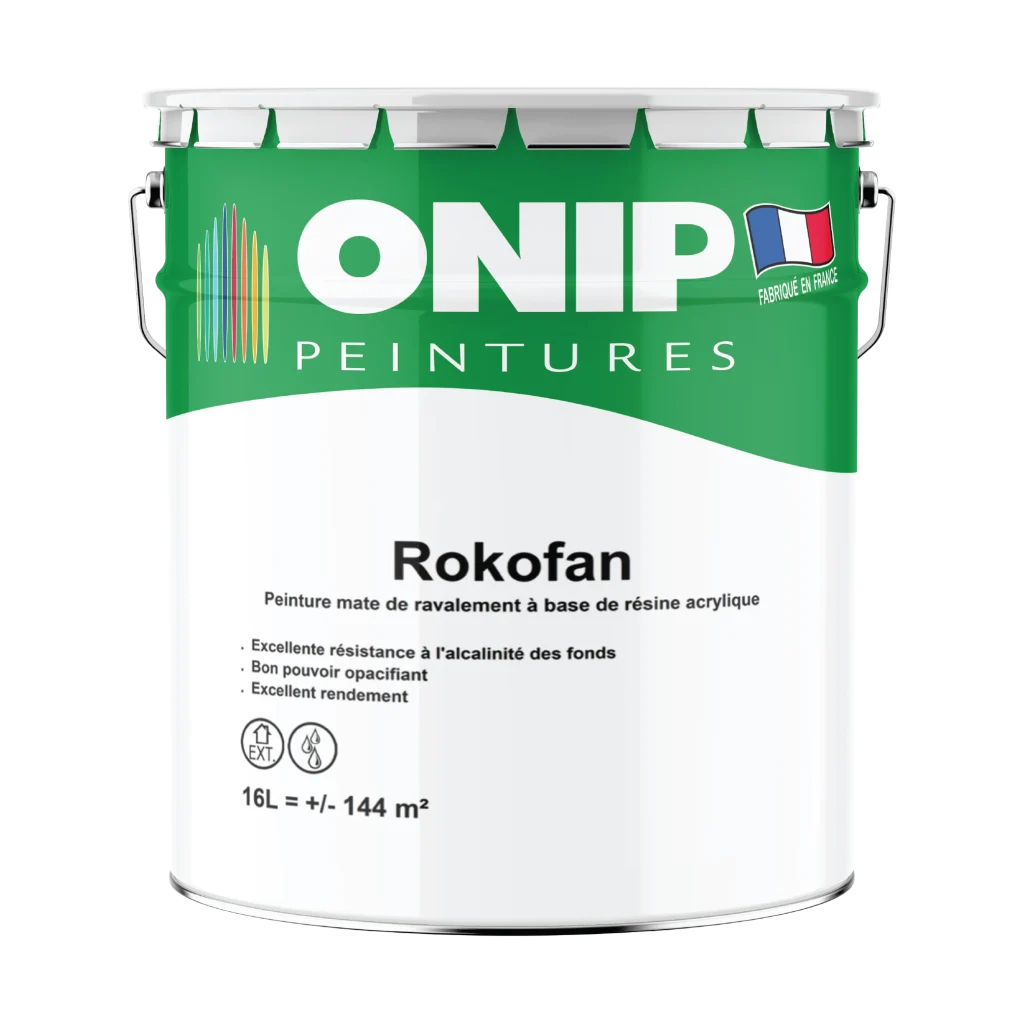 peinture acrylique mate rokofan