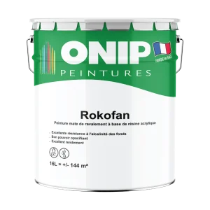 peinture acrylique mate rokofan