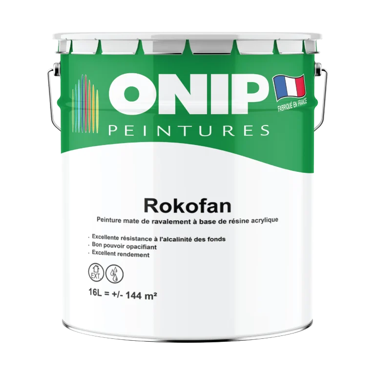 peinture acrylique mate rokofan