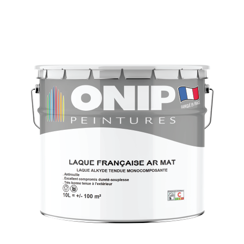 laque française antirouille de finition mate